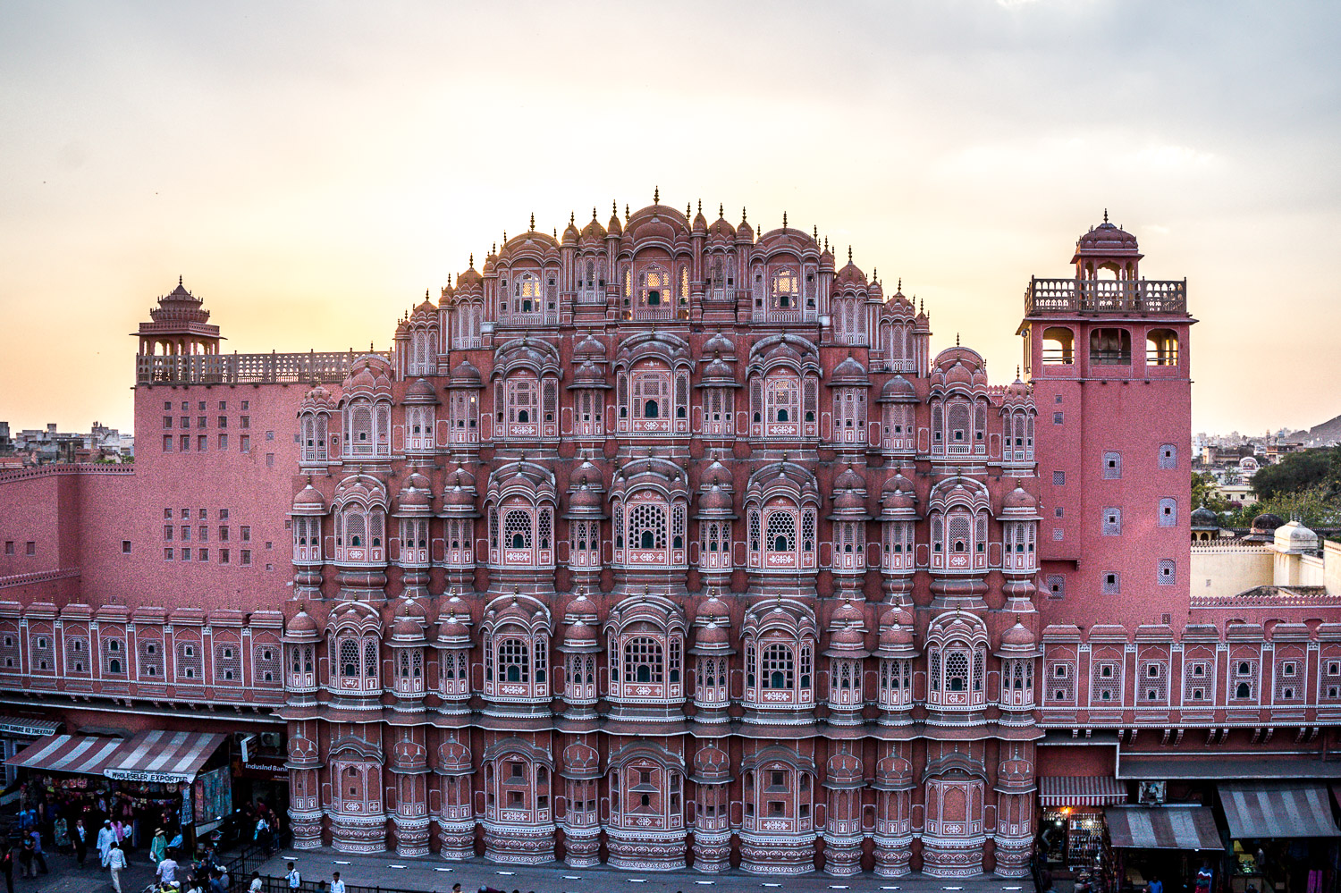 Hawa Mahal in the Pink City