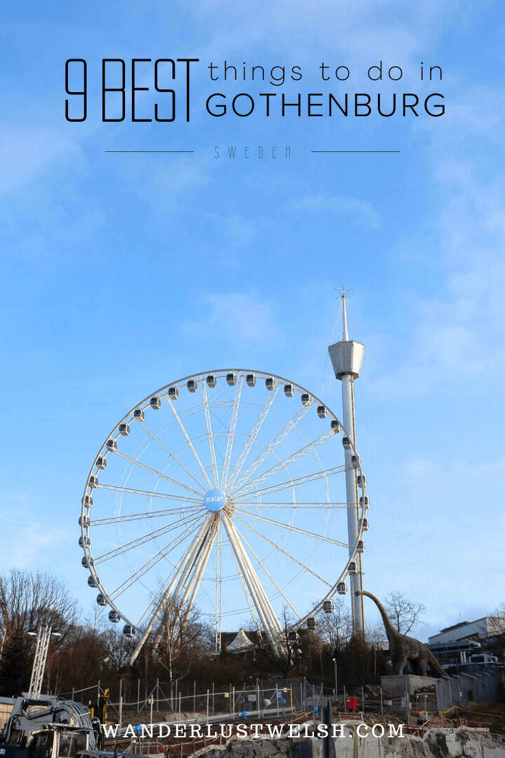 A big wheel against a blue sky