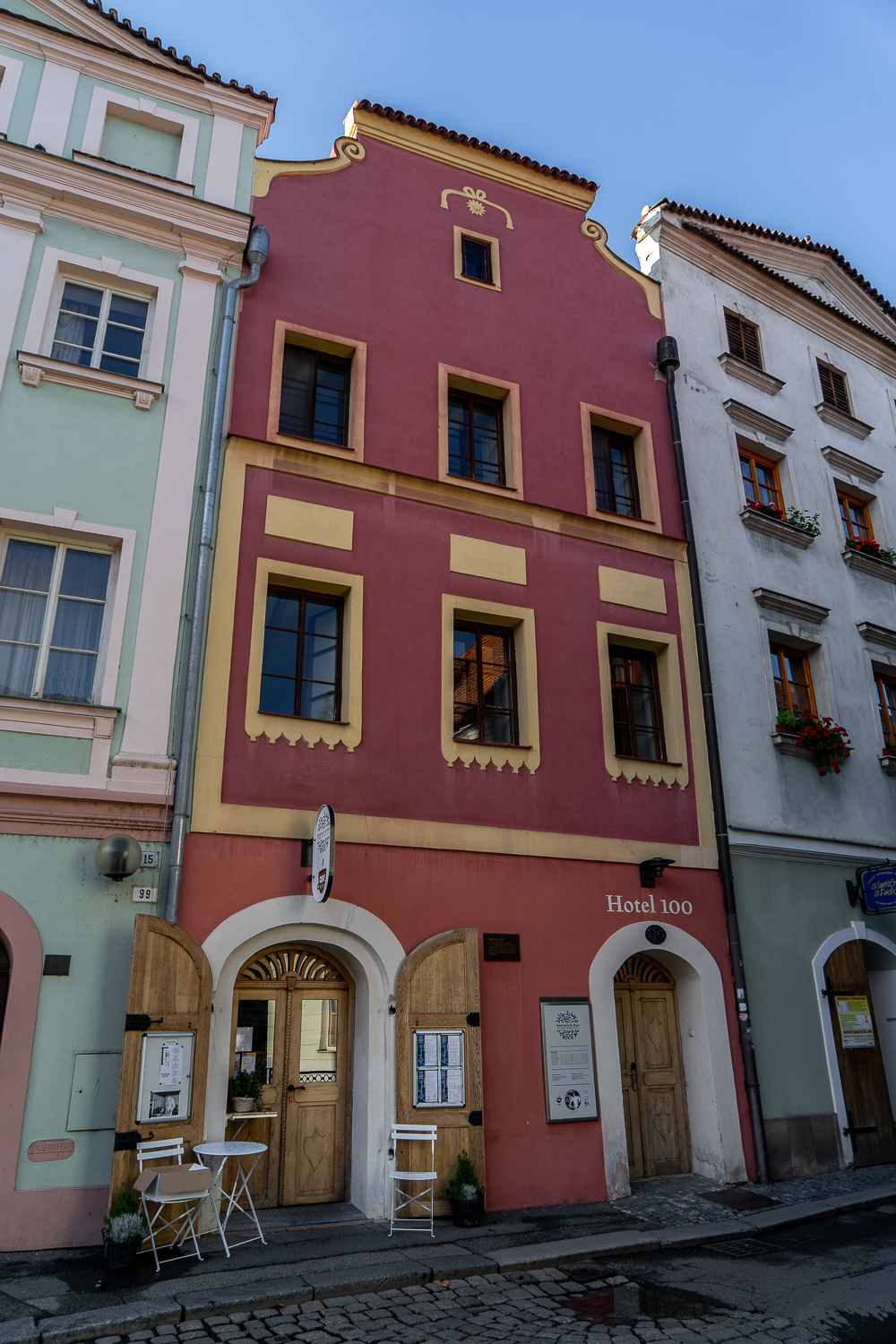 Townhouse style hotel in Pardubice