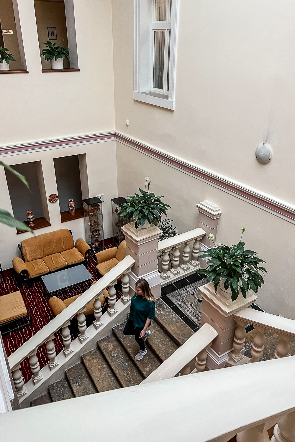 Stairway of a hotel