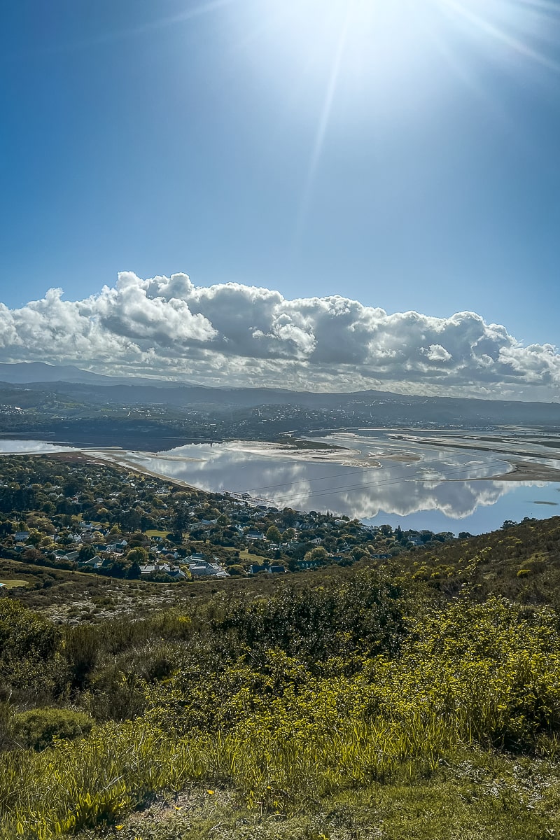 A huge estuary from a high viewpoint