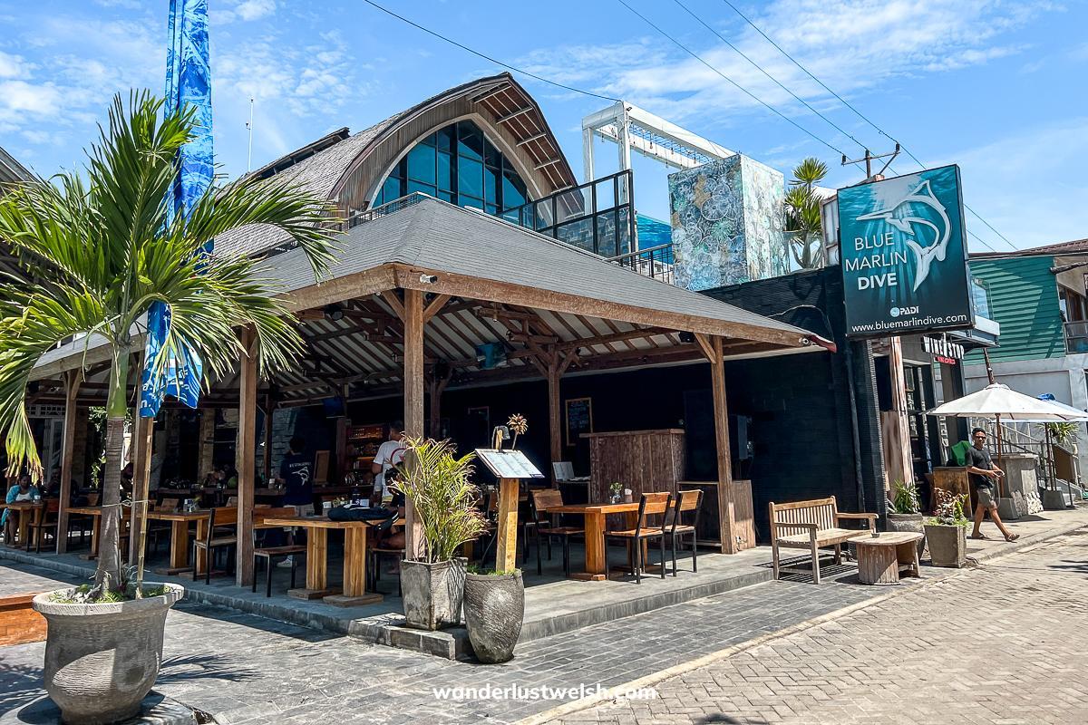 Blue Marlin Dive Shop on Gili T