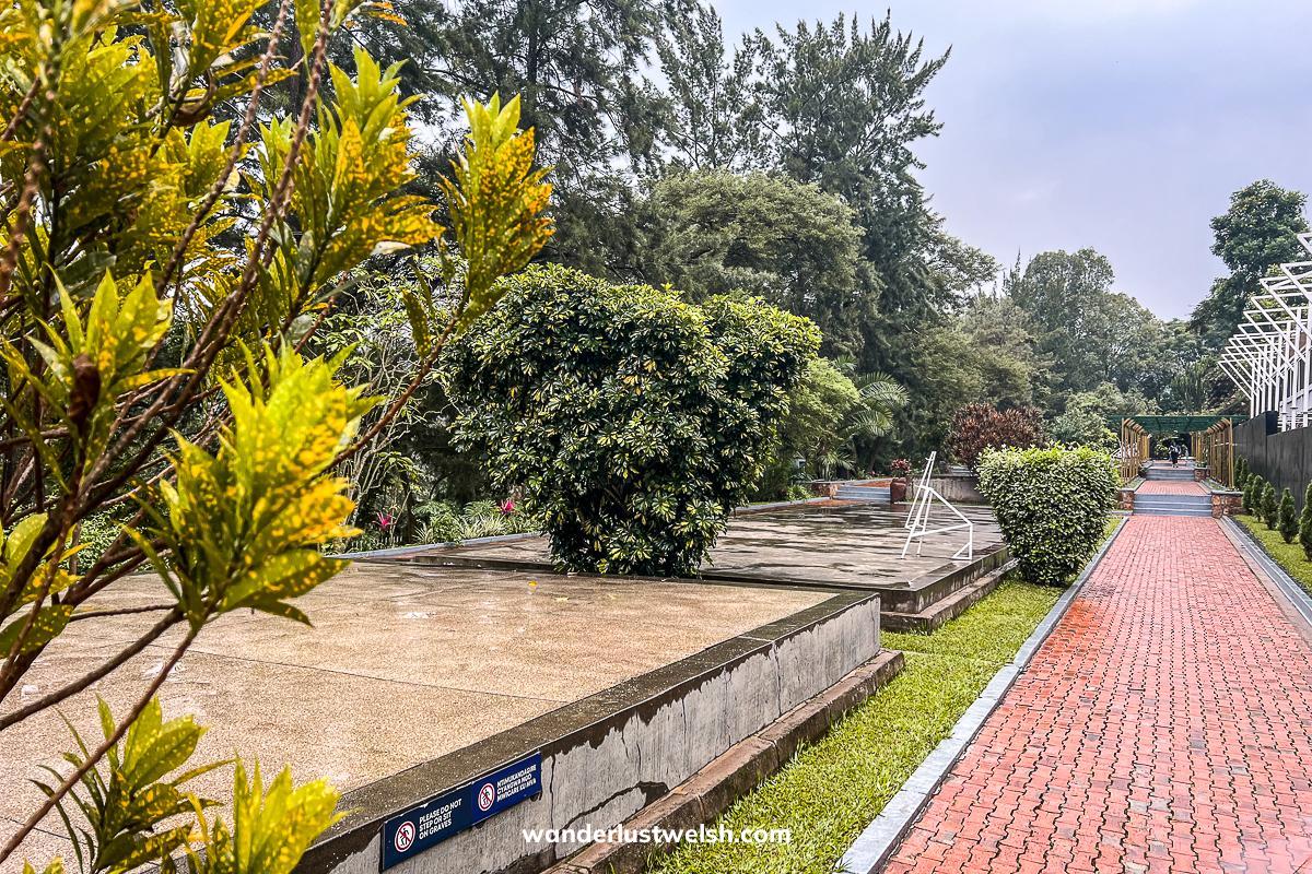 Mass graves at the Kigali Genocide Museum